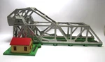 Lionel No. 313 Bascule Bridge For O-27 And Gauge Tracks With Original Box. Fixed Price $199.99.