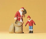 Santa Claus With Child Set O Gauge Preiser 65335. Fixed Price $35.21.
