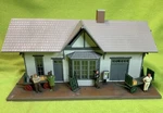 Vintage 2001 Walthers 7002706/A General Store/train Station Pre Built Very Good. Fixed Price $19.98.