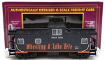 Mth 20-91677 Gauge Wheeling & Lake Erie Extended Vision Caboose #2020 Ln/box. Fixed Price $99.99.