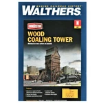 New Walthers 933-3823 Wood Coaling Tower Kit Scale Train Free Us Ship. Fixed Price $62.99.