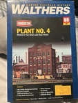 Walthers Cornerstone Ho Scale Kit 933-3183 Plant No. 4 1:87 Nib Cc. Fixed Price $27.00.