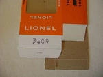Lionel 3409 Licensed Reproduction Window Helicopter Car Box. Fixed Price $7.49.