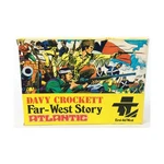 Atlantic Plastic Figures Ho Scale Davy Crockett Fair/nm. Fixed Price $28.00.