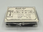 Grandt Line ON2 Gilpin Tram Large Ore Car Kit 3050 1/4" Scale New. Fixed Price $14.95.