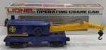 Lionel 6-9348 Gauge Santa Fe Crane Car Ln/box. Fixed Price $25.41.