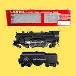 Lionel Trains 6-8402 Reading 4-4-2 Steam Locomotive Engine & Tender For Parts. Fixed Price $75.00.