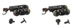 Bachmann 42536 Scale Friction Bearing Freight Trucks With Wheels 1 Pair. Fixed Price $9.99.
