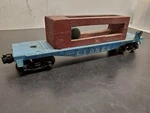 Vtg Lionel 3409 Scale Helicopter Launching Freight Car Toy Train. Fixed Price $19.99.