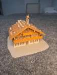 Herpa Scale German European Mountain Berghotel Fully Assembled. Fixed Price $39.99.