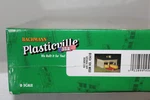 Scale Plasticville Bachmann Fire House With Vehicles #45610. Fixed Price $24.95.