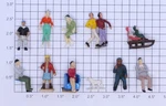 Acme 0707-1443 Gauge Figure Assortment (bag Of 11). Fixed Price $22.00.