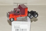 1:87 Ho Scale Brekina 85777 Gmc General Tractor Truck Maroon/red. Fixed Price $29.00.