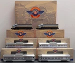 6-21759 Post War Celebration Canadian Pacific Diesel Train Set Nos Box. Fixed Price $1099.00.