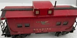 Vintage Marx Lines Reading # 92812 Red Caboose Tin Litho Train Car. Fixed Price $14.95.