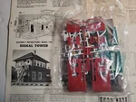 Vintage Atlas 1962 Signal Tower Kit New Sealed Bag With Instructions -ho Scale. Fixed Price $10.00.