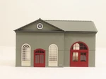 Mth 30-90007 Public Works Building Gray & White Ln. Fixed Price $63.99.