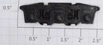 Lionel 6TC-18 Black Plastic Truck Side (12). Fixed Price $12.60.