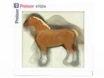 1/25 Scale Preiser Elastolin 47024 Belgian Horse Standing Animal Figure. Fixed Price $24.95.