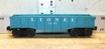 1962-63 Post War Lionel 6042-75 Gauge Open Gondola Car Light Blue Train. Fixed Price $9.99.