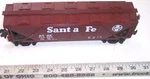 Mth Santa Fe Atsf 3 Bay Covered Cement Style Hopper Car W/ Sprung Trucks, O/O-27. Fixed Price $23.95.