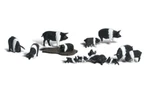 Woodland Scenics Ho Hampshire Pigs Accents Kit A1864. Fixed Price $20.98.