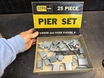 Vintage Atlas Scale 25 Piece Pier Set - Under & Over Figure 8 Free Shipping. Fixed Price $25.49.