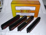 Mth Rail King Norfolk Western N&w 60' Streamlined Passenger Cars 30-68114. Fixed Price $289.99.