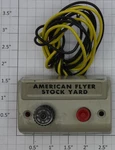 American Flyer XA14A965-AE Scale White Stock Yard Control Button. Fixed Price $20.00.