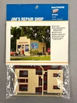 Walthers 933-3527 Scale Jim's Repair Shop Building Kit. Fixed Price $23.98.