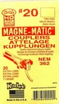 Ho Scale Kadee #20 Nem 362 European-style Coupler Extra Long (2PR). Fixed Price $10.99.