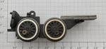American Flyer XA10075 Scale Cast Atlantic Motor Chassis With Wheels #300. Fixed Price $13.00.