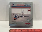 1:500 Herpa American Airlines United Boeing 757 Toy Model Vintage Lightning Bolt. Fixed Price $59.00.