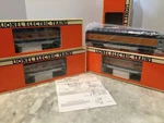 Lionel Tca Gauge Aluminum 6-52062,52085,52155,52106 Passenger Cars. Fixed Price $245.00.