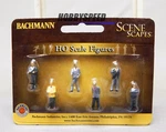 Bachmann Ho Scale Businessmen Figures (6) Train City People Scenery BAC33112 New. Fixed Price $13.84.