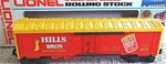 Lionel Hills Bros. Coffee Reefer 6-9879. Fixed Price $29.07.