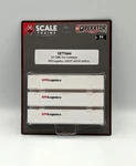Scale Trains SXT1664 Cmic 53" Dry Container Xpo Logistics 3-PACK. Fixed Price $37.39.