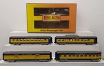 Mth 30-67009 Alaska Railking 60' Streamlined Abs Passenger (set Of 4) Nib. Fixed Price $242.49.