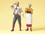 Preiser 45108 Waitress & Guest Figures (set Of 2). Fixed Price $46.49.