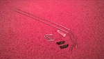 Lionel 1666 Steam Locomotive - Boiler Handrails, Stanchions, Cab Numbers & Lens. Fixed Price $12.95.