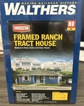 Walthers Cornerstone Kit 933-3775 Framed Ranch Tract House Nib Cc. Fixed Price $25.99.