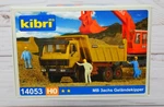 Kibri 14053, Mercedes Benz 3-AXLE Off Road Dump Truck Kit, 1/87 Ho Scale Sealed. Fixed Price $24.95.