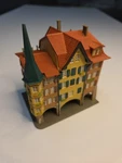 36801 Kibri Z Scale Town Houses And Shop At Biel Fully Assembled. Fixed Price $39.99.
