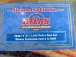 Atlas Guage 8207-4 11,000 Gallon Tank Car Warren Petroleum #2275. Fixed Price $40.00.