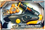 Lanard Blackfire Dragon Foam Ball Shooter Blaster Shoots Up To 40 Feet. Fixed Price $47.02.