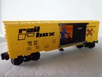 K-line 7008 "o" 0/27 Rail Operating Car Rbox. Fixed Price $58.50.