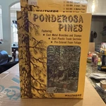 Walthers 933-986, 1/87 Ho Ponerosa Pines Model Kit 10 Small Trees. Fixed Price $8.49.