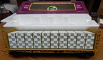 Mth 20-98140 Trailer Train Bulkhead Flat Car W/lumber Load Used Box Gauge. Fixed Price $75.00.
