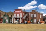 Kibri 38501 Scale Caseggiati Western (hotel, Doctor And Barber). Fixed Price $39.13.