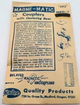Kadee 7 Ho Scale Magne-matic Couplers Two Pair W/ Draft Gear (10). Fixed Price $31.88.